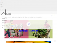 sanktgallus.ch Webseite Vorschau