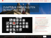 zimmerleuten.ch Webseite Vorschau