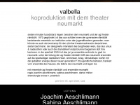 agtheater.ch Webseite Vorschau
