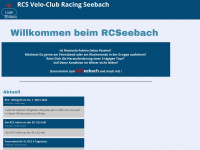 rcseebach.ch Webseite Vorschau