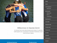 seeclub.ch Webseite Vorschau