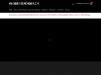 kleiderstaender.ch Webseite Vorschau