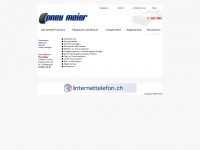 pneumeier.ch Webseite Vorschau