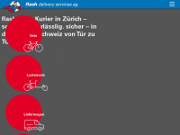 flash.ch Webseite Vorschau
