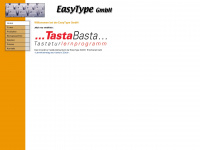 easytype.ch Webseite Vorschau