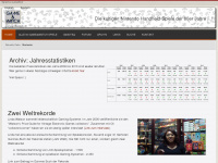 gameandwatch.ch Webseite Vorschau