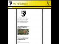fcpostbasel.ch Webseite Vorschau