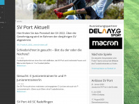 svport.ch Webseite Vorschau
