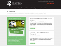 fcwinkeln.ch Webseite Vorschau