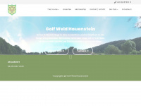 golf-hauenstein.ch Webseite Vorschau