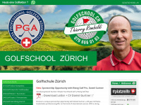 golfschool.ch Webseite Vorschau