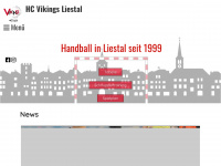 hcvikings.ch Webseite Vorschau