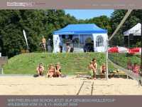 beachvolleycup.ch Webseite Vorschau