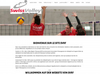 swissvolley-fribourg.ch Webseite Vorschau