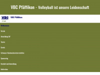 vbcpfaeffikon.ch Webseite Vorschau
