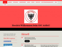 gscaarau.ch Webseite Vorschau