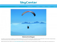 skycenter.ch Webseite Vorschau