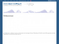 alpen-rundflug.ch Webseite Vorschau