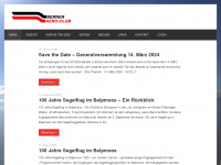 berneraeroclub.ch Webseite Vorschau