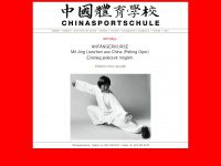 chinasportschule.ch Webseite Vorschau