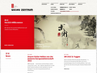 wushu-zentrum.ch Webseite Vorschau