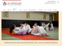 shindokan.ch Webseite Vorschau