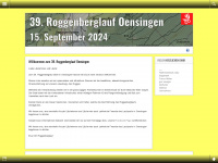 roggenberglauf.ch Webseite Vorschau