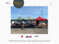koenig-karting.ch Webseite Vorschau