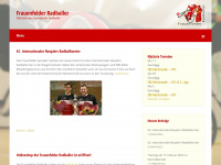 frauenfelder-radballer.ch Webseite Vorschau