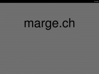 marge.ch Webseite Vorschau