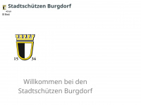 stadtschuetzen-burgdorf.ch Webseite Vorschau