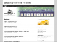 tellgams.ch Webseite Vorschau