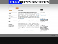 fsv-bonstetten.ch Webseite Vorschau