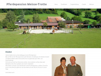 weisse-trotte.ch Webseite Vorschau