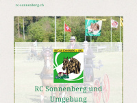 rc-sonnenberg.ch Webseite Vorschau