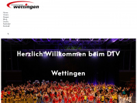 dtv-wettingen.ch Webseite Vorschau