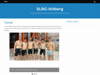 slrg-altberg.ch Webseite Vorschau