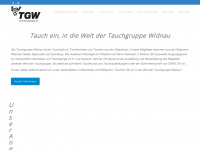 tauchgruppe.ch Webseite Vorschau