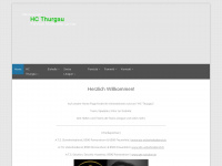 hc-thurgau.ch Webseite Vorschau