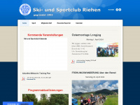 sscriehen.ch Webseite Vorschau