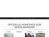 simonammann.ch Webseite Vorschau