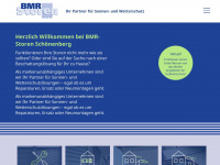 bmr-storen.ch Webseite Vorschau