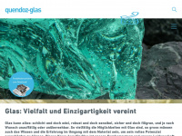 quendoz-glas.ch Webseite Vorschau