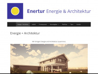 enertur.ch Webseite Vorschau