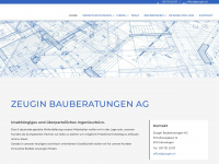 zeugin.ch Webseite Vorschau