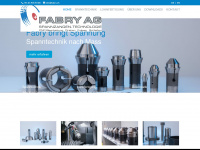 fabry.ch Webseite Vorschau