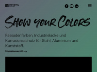 monopol-colors.ch Webseite Vorschau