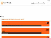 glomar.ch Webseite Vorschau