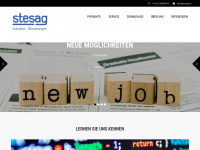 stesag.ch Webseite Vorschau