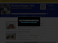 wullschlegerag.ch Webseite Vorschau